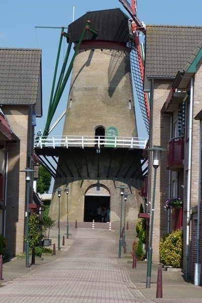 211-De stadsmolen van Axel uit 1750