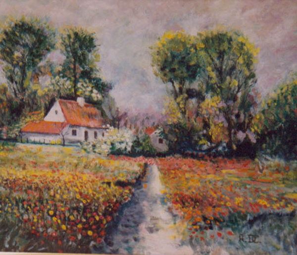 bloemen weelde in de provence