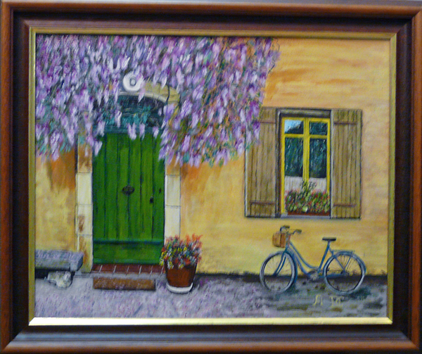 fiets in de provence