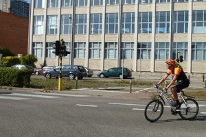 Politie verzorgt veiligheid parcours