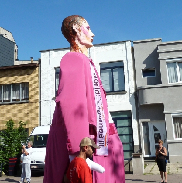 Antwerp, folklore, Deurne reuzen