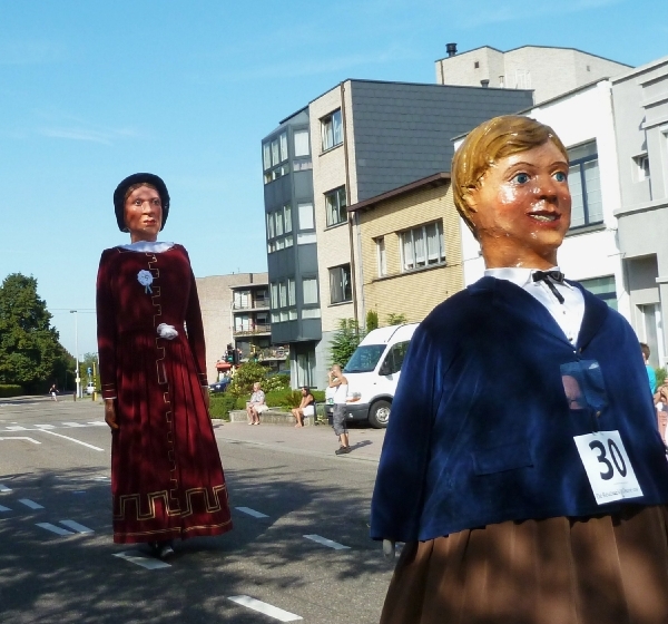 Antwerp, folklore, Deurne reuzen