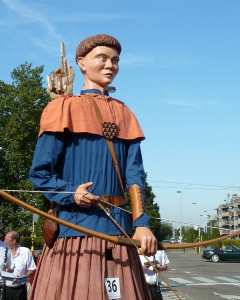 Antwerp, folklore, Deurne reuzen