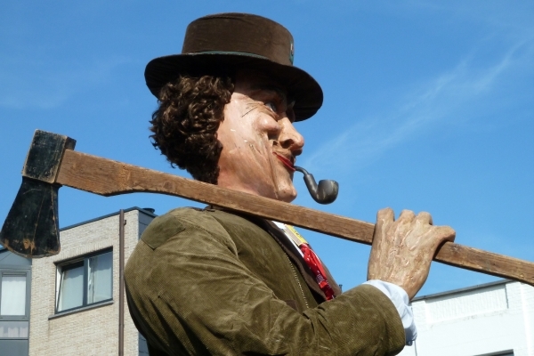 Antwerp, folklore, Deurne reuzen