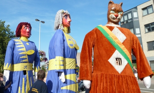 Antwerp, folklore, Deurne reuzen
