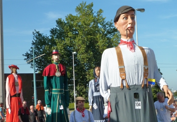 Antwerp, folklore, Deurne reuzen