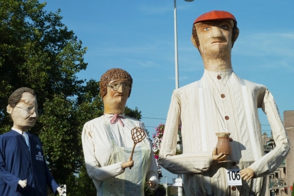 Antwerp, folklore, Deurne reuzen