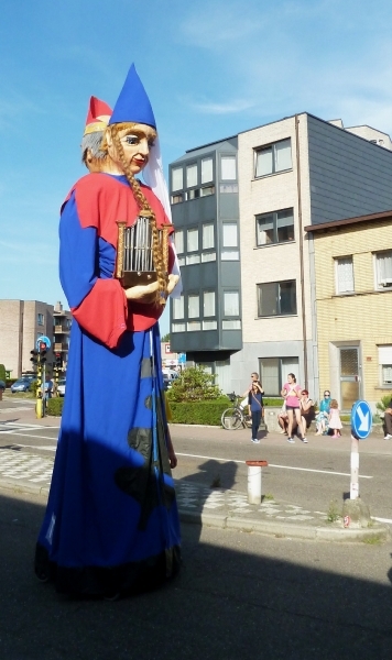 Antwerp, folklore, Deurne reuzen