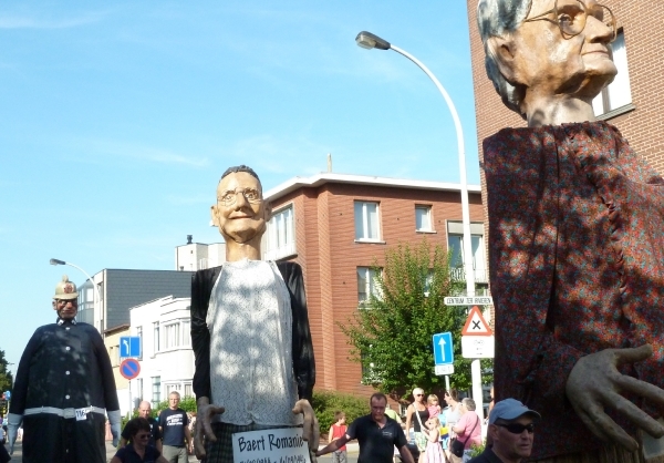 Antwerp, folklore, Deurne reuzen