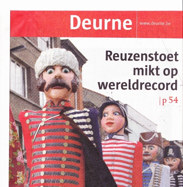 Antwerp, folklore, Deurne reuzen