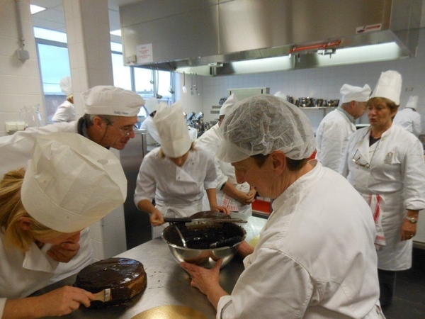 chocolade taart , truffels en de Sint 027