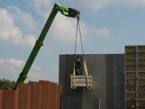 Nieuwe sluis in Griethausen