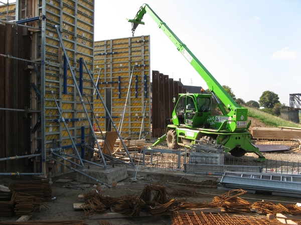 Nieuwe sluis in Griethausen