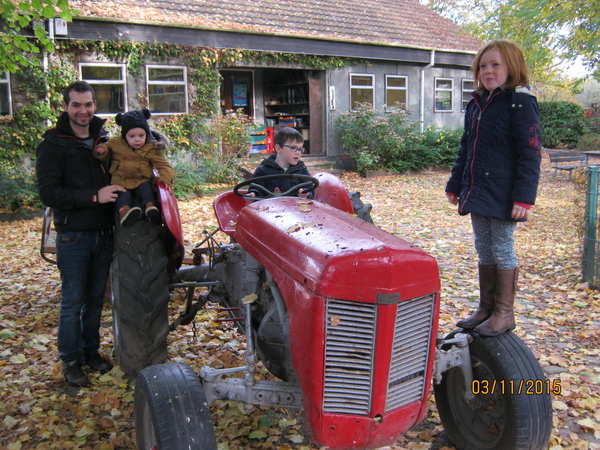 Kleinzoon Alexander + zoontje Cas en Jessie  en Lara en Matthias 