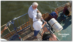 Aart Lodder.sr en schoonzus. (Sept.2012)