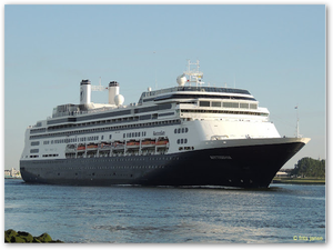 vertrek van de `Rotterdam`