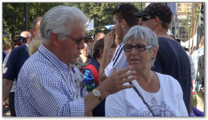 Aart Lodder met Gerrie Lodder-van Rijn.