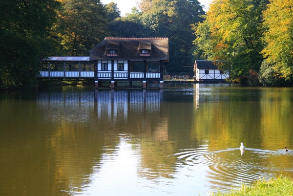 herfst,water,architectuur