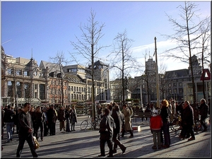 De Groenplaats in Antwerpen