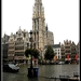 Antwerpen in de regen