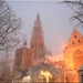 De eerste sneeuw in Antwerpen