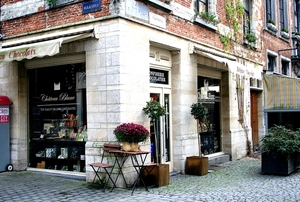 Belgische chocolade winkel in Antwerpen