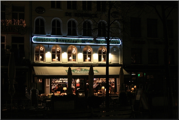 Antwerpen,De Groenplaats,kerstverlichting,december