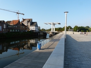 12-Leiebrug over de rivier de Leie