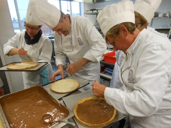 BAVAROIS & bananentaart 025