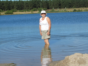 Pootje baden in de Sahara