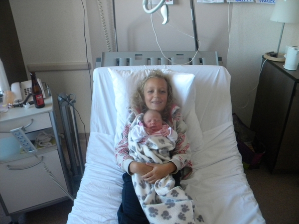 Mait� met zusje