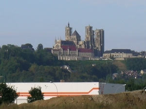 stad LAON in de Aisne