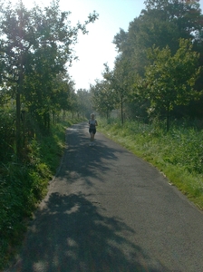 In de buurt,in het groen.