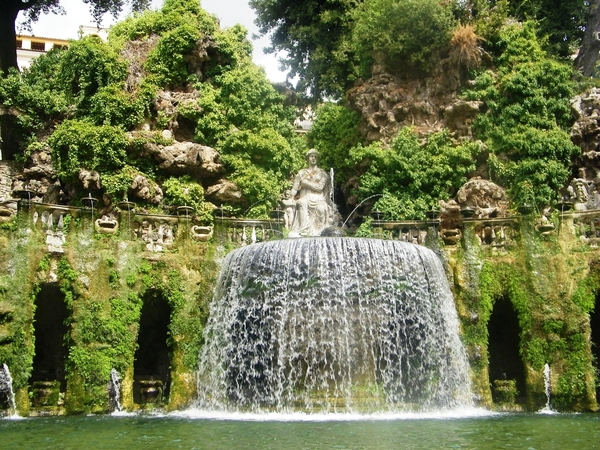 waterpartij villa d'Este