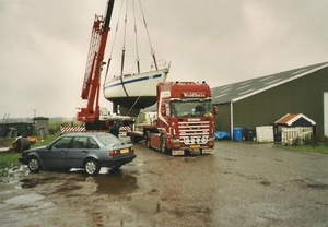 Bootje laden of lossen