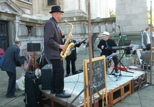 Eddy et les Vedettes in sessie