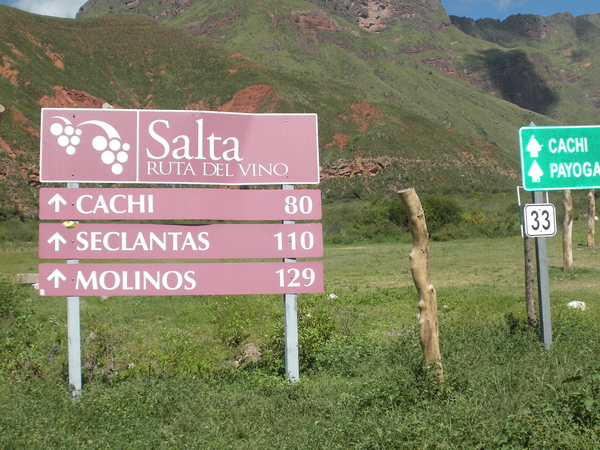 Calchaquivallei : wijnroute met typische dorpen