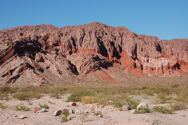 Quebrada de las Conchas, fantastische formaties, kleuren, vormen