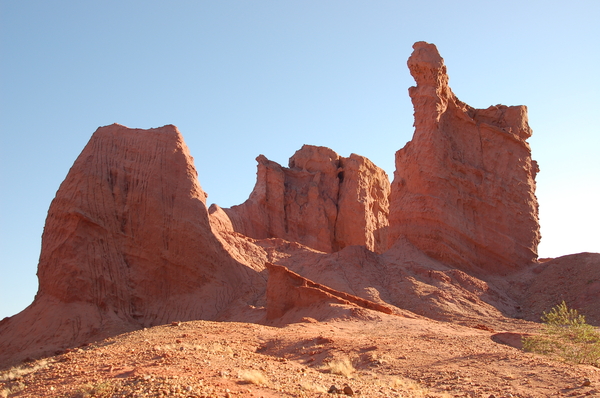 Quebrada de las Conchas, grillige formaties, kleuren, vormen