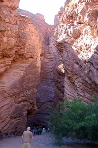 Quebrada de las Conchas, Garganta del Diablo (keel van de duivel)