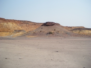 14. Burnt Mountain, een vulkanisch landschap