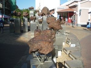 34. Meteorieten fontein in Windhoek