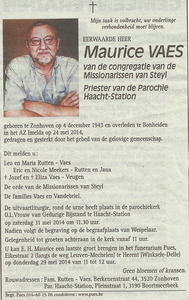 Maurice Vaes
