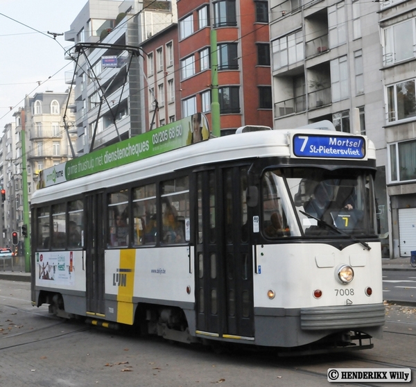 7008 lijn 7 MECHELSESTEENWEG 20121024