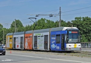 7206 'NEEM DE TRAM' lijn 4 BORSBEEKSEBRUG 20150611