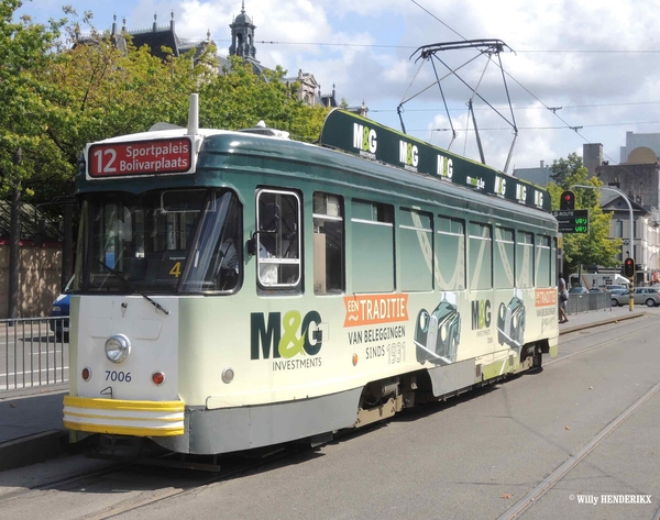 7006 'M & G INVESTMENTS' lijn 12 FRANKLIN ROOSEVELTPLAATS 2015081