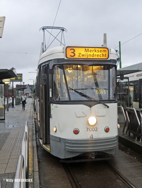 7002 lijn3 Halte P+R FORTSTEENWEG 20160209 17u04_2