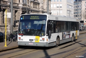 4116 lijn1 Halte NATIONALE BANK 20160217