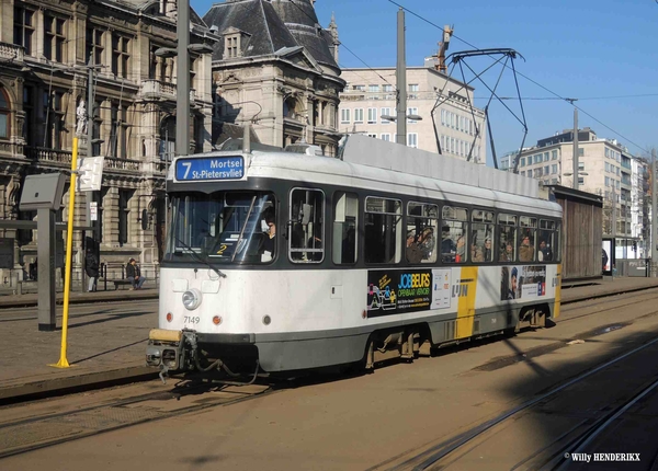 7149 lijn7 Halte NATIONALE BANK 20160217