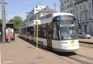 7324 lijn4 Halte NATIONALE BANK 20160609 14u08